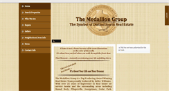 Desktop Screenshot of medalliongrouprealestate.com